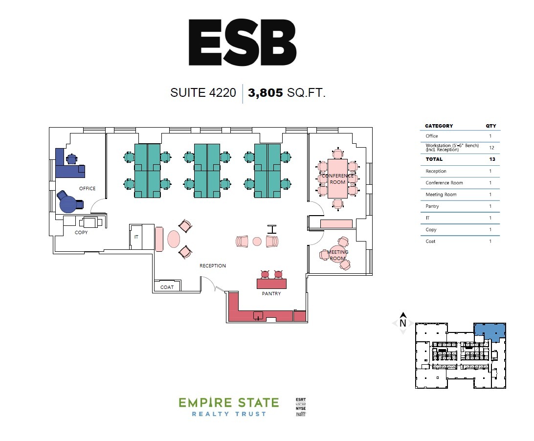 350 Fifth Ave, New York, NY for lease Floor Plan- Image 1 of 14