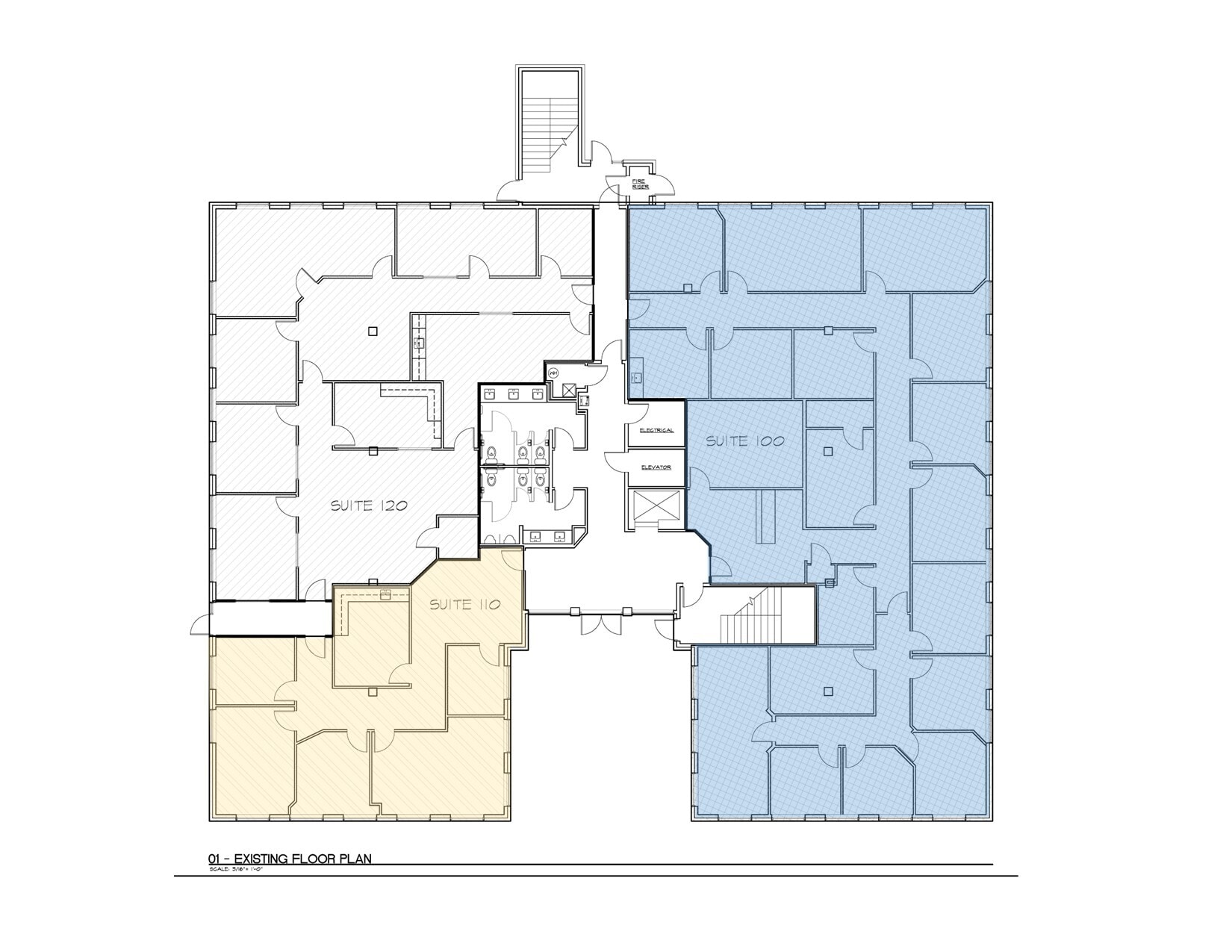 16300 Addison Rd, Addison, TX à louer Plan d’étage- Image 1 de 1
