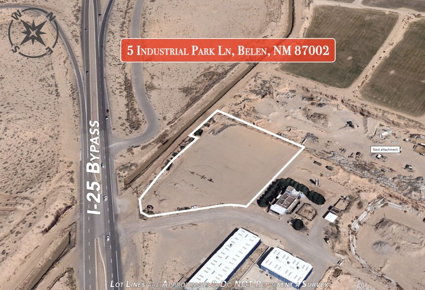 5 Industrial Pk ln, Belen, NM à louer - Aérien - Image 2 de 4
