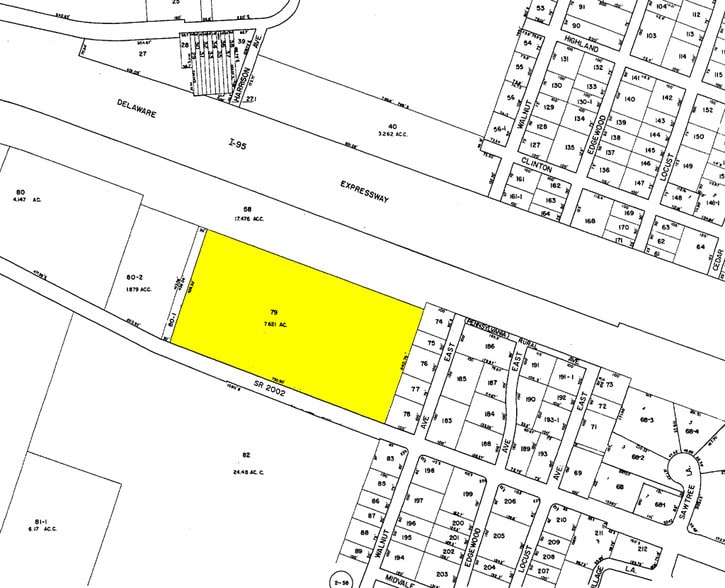 550 State Rd, Bensalem, PA for lease - Plat Map - Image 2 of 9