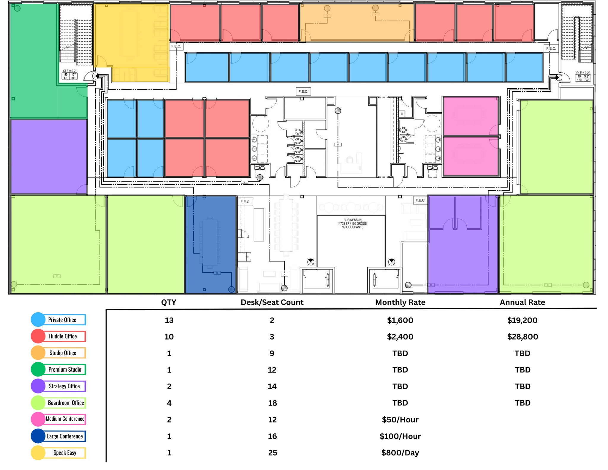 2500 NE 11th St, Bentonville, AR for lease Floor Plan- Image 1 of 1