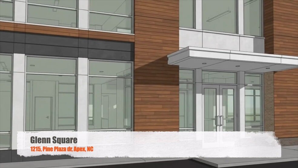 1215 Pine Plaza Dr, Apex, NC for lease - Commercial Listing Video - Image 2 of 4