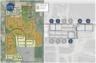 SEC Eagle Rd, Meridian, ID - AERIAL map view