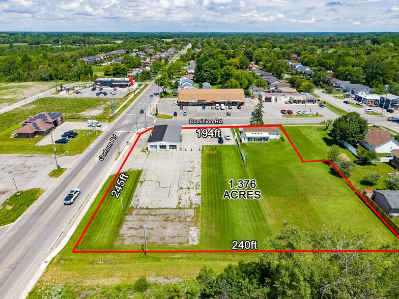 3867 Dominion Rd, Ridgeway, ON for sale - Aerial - Image 3 of 3