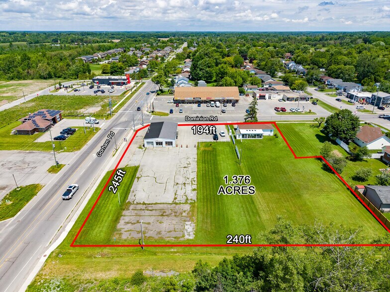 3867 Dominion Rd, Ridgeway, ON à vendre - Aérien - Image 3 de 3