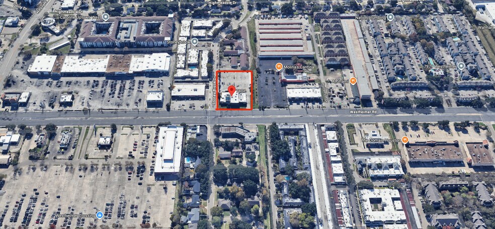 7801 Westheimer Rd, Houston, TX for lease - Aerial - Image 1 of 20