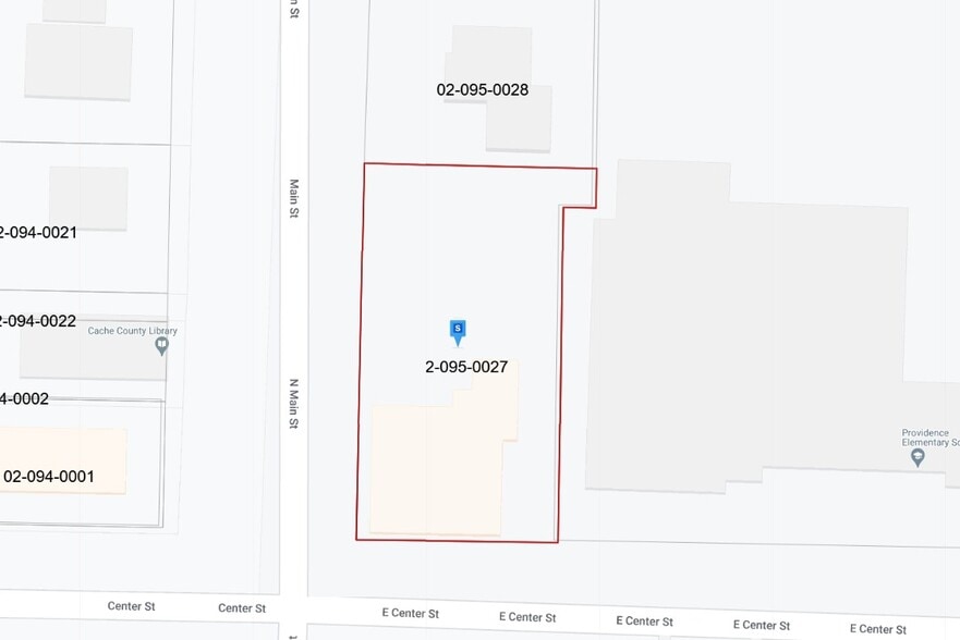 2 N Main St, Providence, UT à vendre - Plan cadastral - Image 2 de 2
