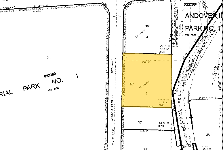 112 Andover Park E, Tukwila, WA à vendre Plan cadastral- Image 1 de 1