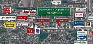Plus de détails pour 1545 US Route 30, Dyer, IN - Terrain à vendre