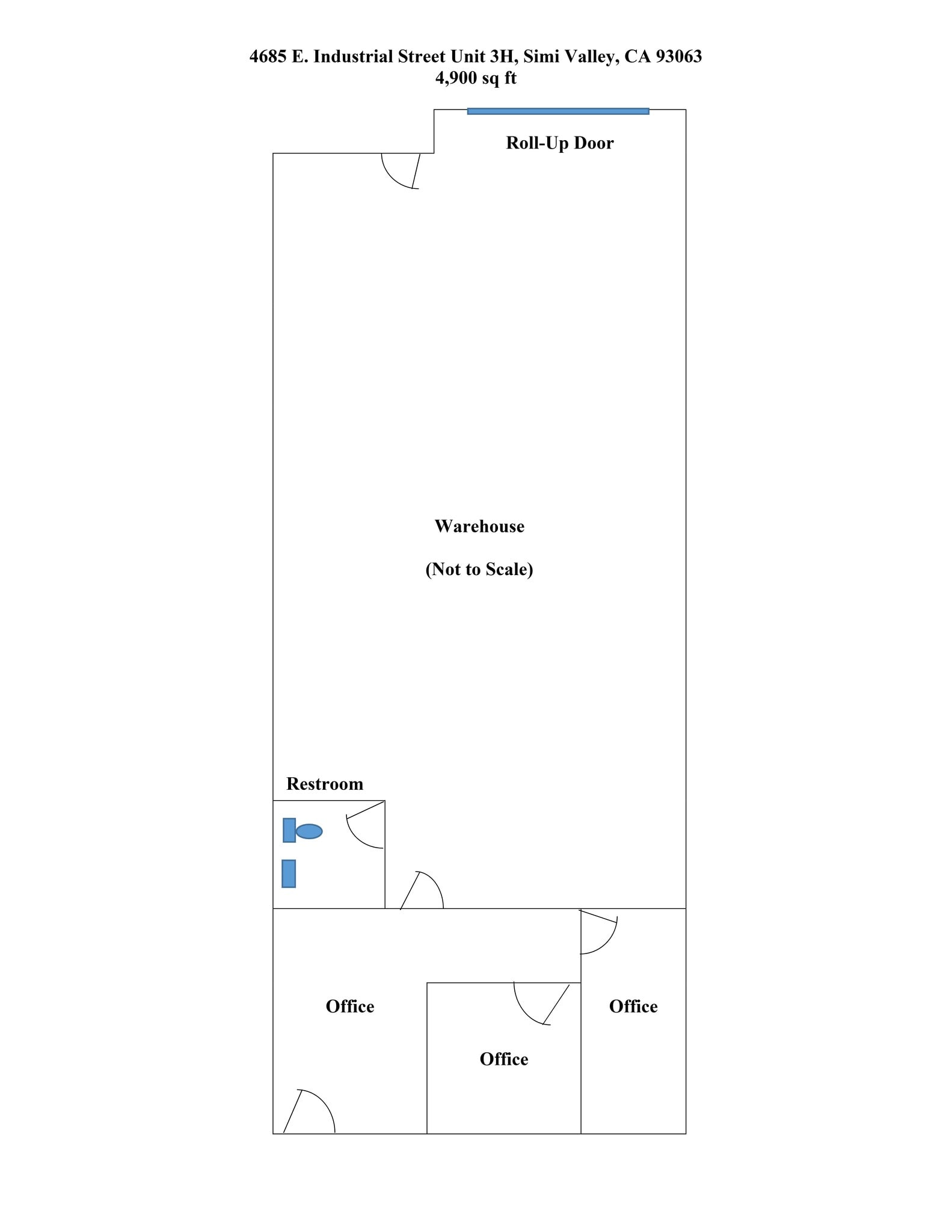 4685 Industrial St, Simi Valley, CA for lease Site Plan- Image 1 of 1