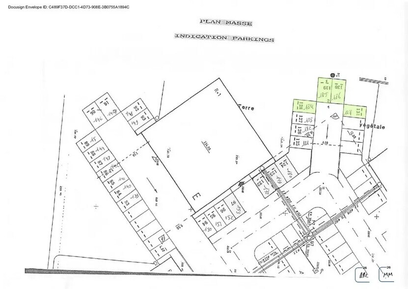 Bureau dans Quetigny à louer - Plan de site - Image 3 de 3