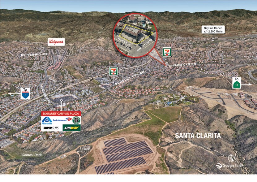 28048 Bouquet Canyon Rd, Santa Clarita, CA à louer - Aérien - Image 2 de 4