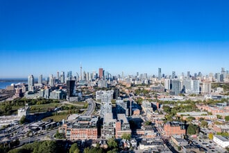 100 Broadview Ave, Toronto, ON - AERIAL  map view