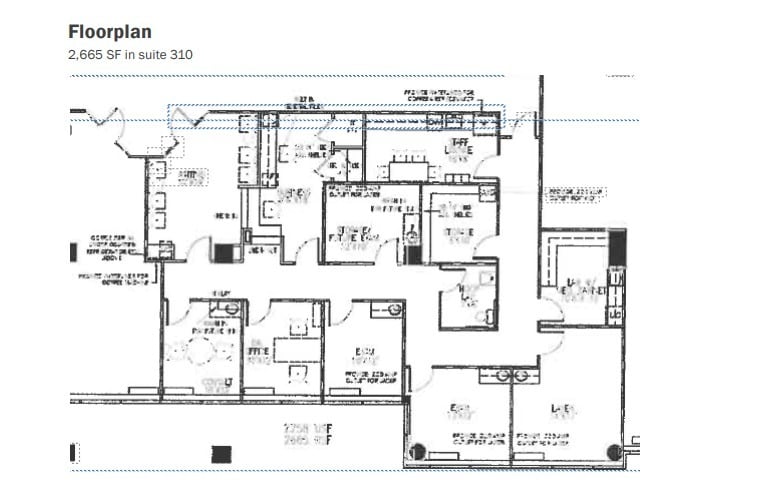 7811 Montrose Rd, Potomac, MD for lease Floor Plan- Image 1 of 1