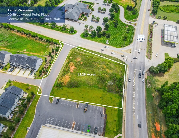01 South Carolina 417, Simpsonville, SC for lease - Aerial - Image 2 of 10