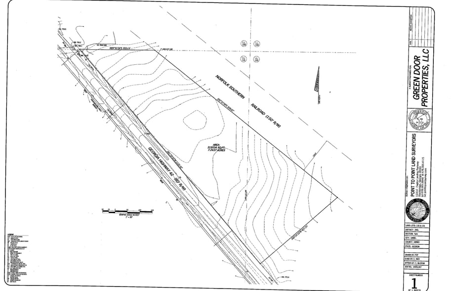 5655 GA-42, Locust Grove, GA à louer - Plan cadastral - Image 3 de 3