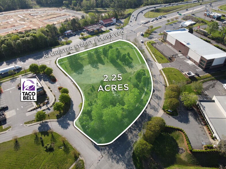 2105 N Chester St, Gastonia, NC à vendre - Photo du bâtiment - Image 2 de 3