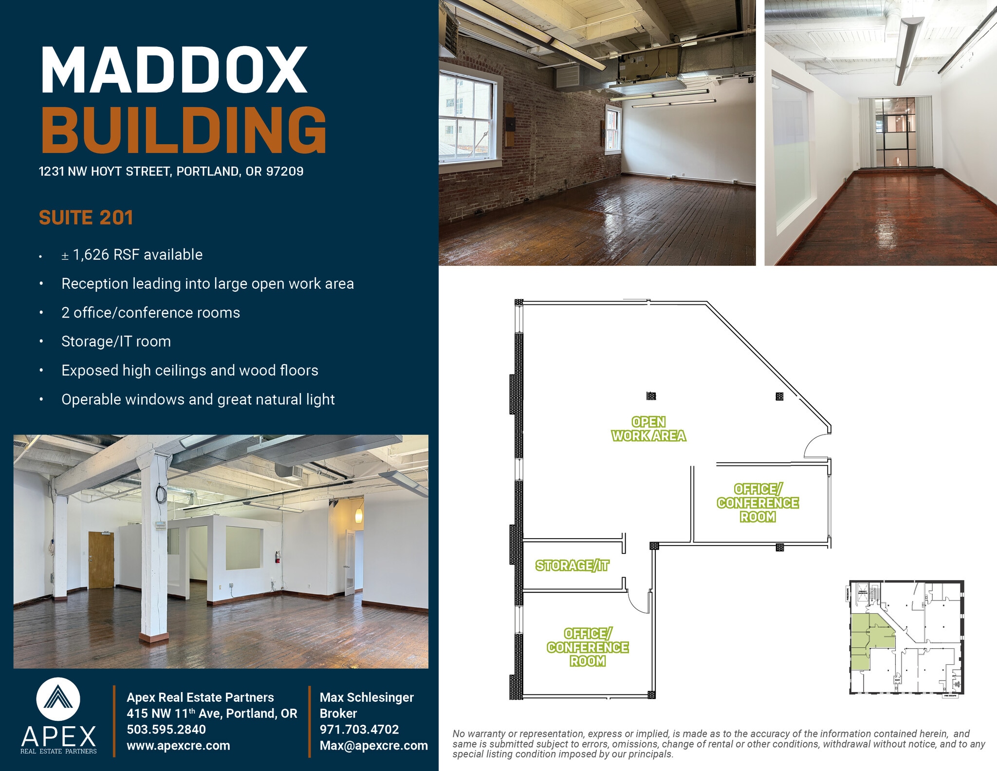 1231 NW Hoyt St, Portland, OR for lease Floor Plan- Image 1 of 1