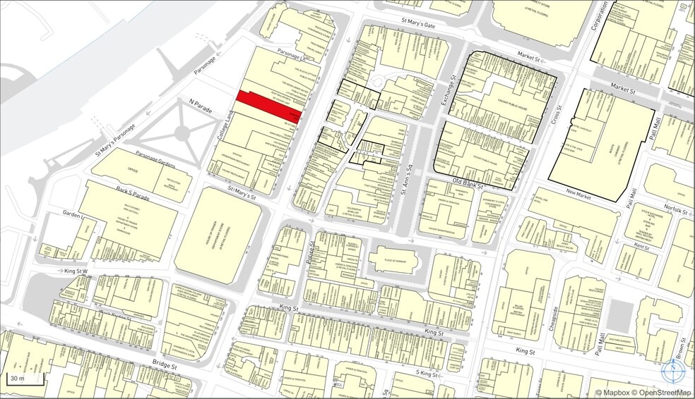 76-80 Deansgate, Manchester à louer - Plan cadastral - Image 3 de 3