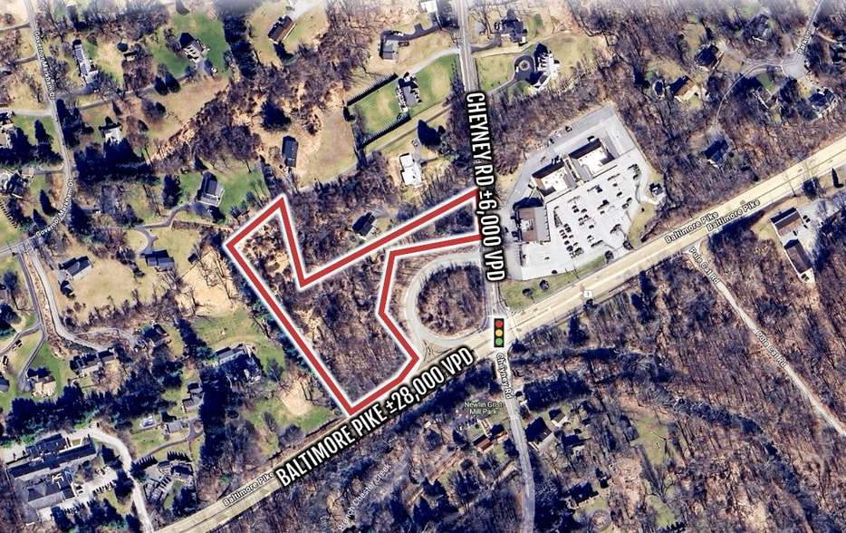 535 Baltimore Pike, Glen Mills, PA for sale - Primary Photo - Image 1 of 1