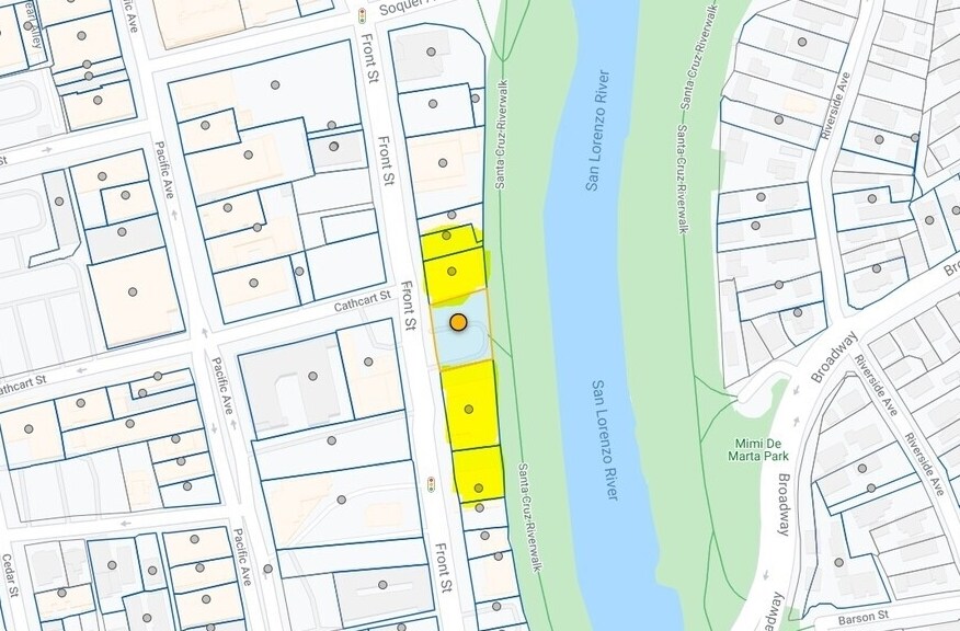 414-508 Front St, Santa Cruz, CA à louer - Plan cadastral - Image 2 de 2