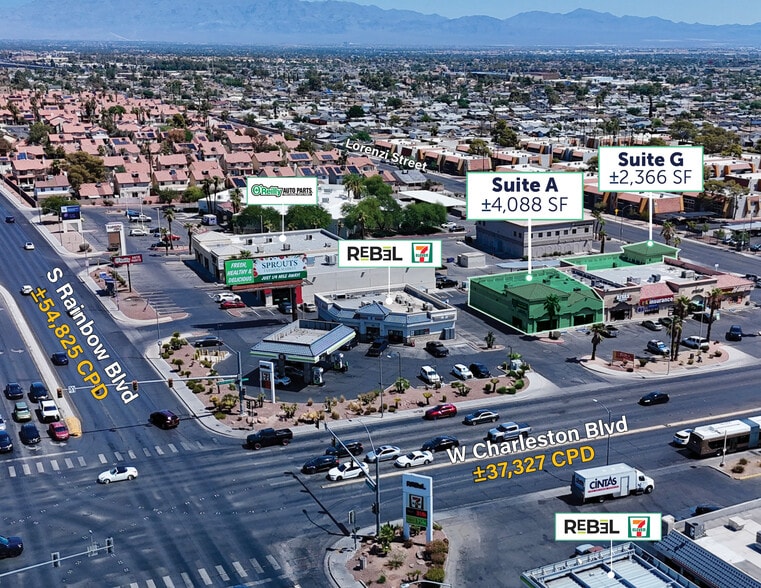 6700 W Charleston Blvd, Las Vegas, NV à louer - Photo du bâtiment - Image 1 de 5