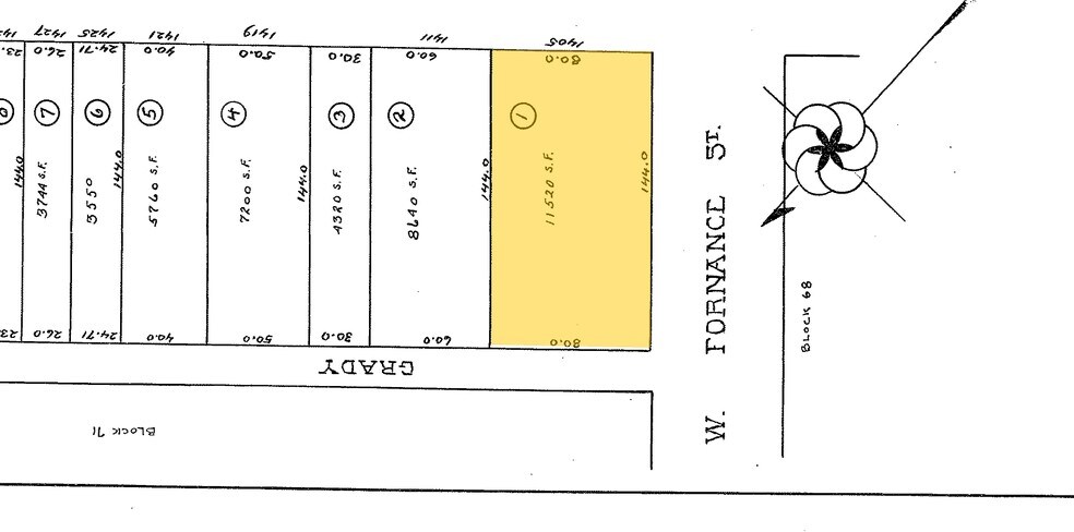 1405 Powell St, Norristown, PA for sale - Plat Map - Image 3 of 3
