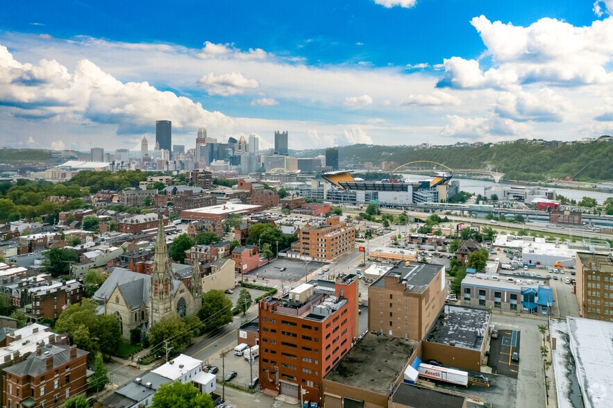 1010 Western Ave, Pittsburgh, PA for lease - Aerial - Image 3 of 6