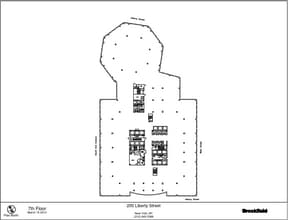 200 Liberty St, New York, NY à louer Plan d’étage- Image 1 de 1