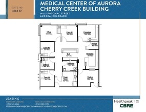 1411 S Potomac St, Aurora, CO à louer Plan d’étage- Image 1 de 1