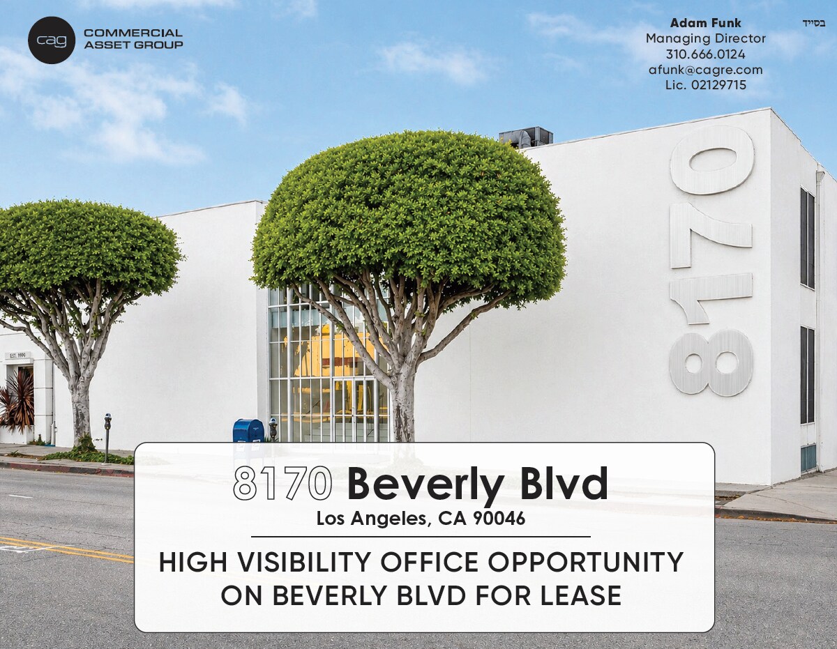 8170 Beverly Blvd, Los Angeles, CA à louer Photo principale- Image 1 de 4