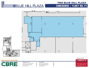 1 Blue Hill Plz, Pearl River, NY à louer Plan de site- Image 1 de 1