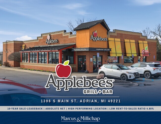 Plus de détails pour 1396 S Main St, Adrian, MI - Commerce de détail à vendre