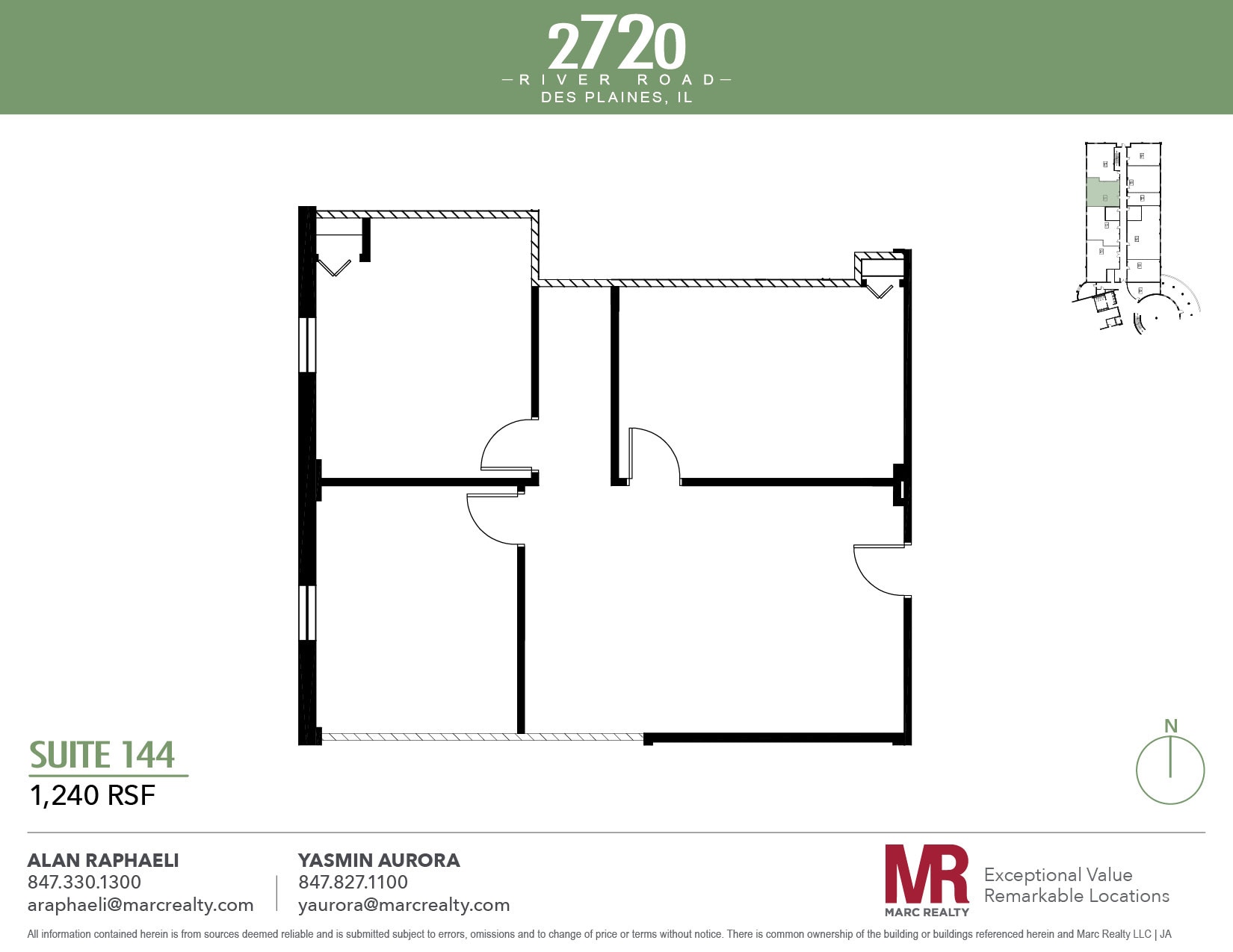 2720 S River Rd, Des Plaines, IL for lease Floor Plan- Image 1 of 1