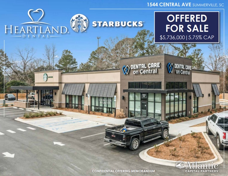 1544 Central Ave, Summerville, SC for sale - Building Photo - Image 1 of 5