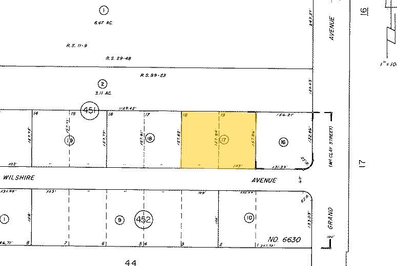 1411 E Wilshire Ave, Santa Ana, CA for sale - Plat Map - Image 3 of 3