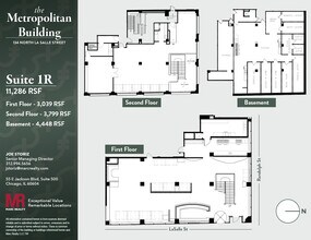 134 N LaSalle St, Chicago, IL for lease Floor Plan- Image 1 of 12
