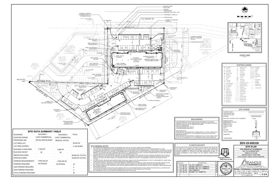 1180 E Eldorado Pky, Little Elm, TX for sale - Site Plan - Image 2 of 2