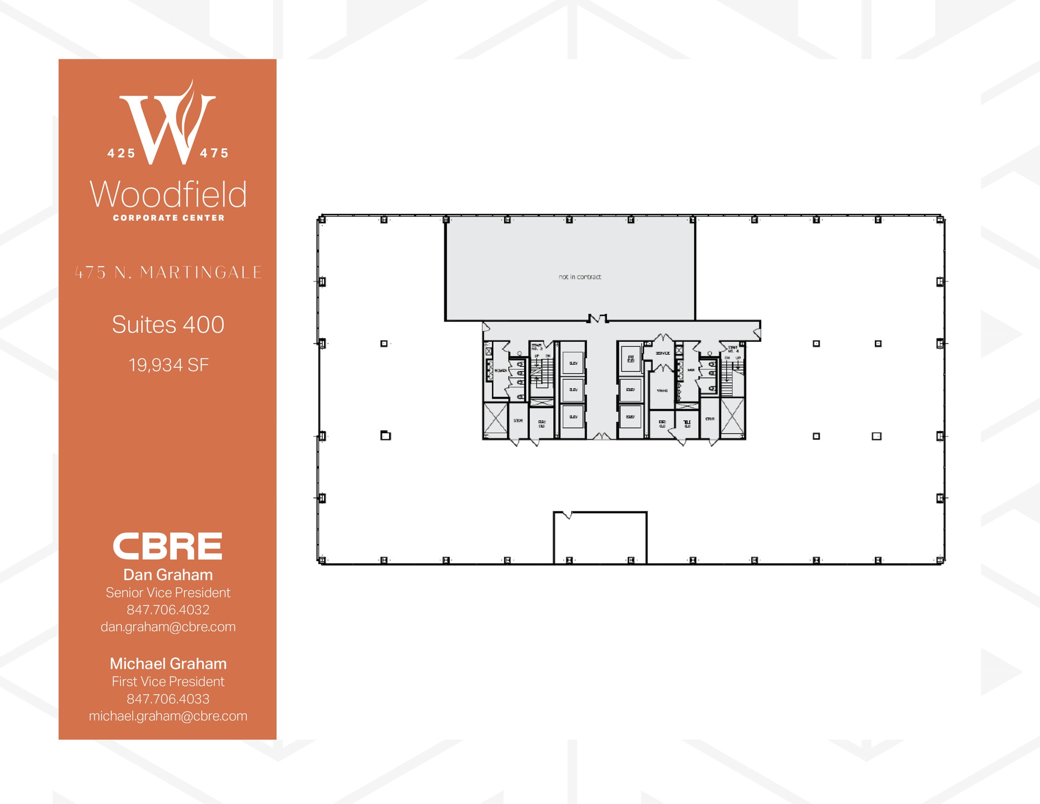 425 N Martingale Rd, Schaumburg, IL for lease Floor Plan- Image 1 of 1