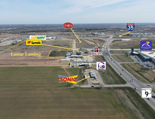 Plus de détails pour I- 35 S @ Hwy 9 Newcastle, Norman, OK - Terrain à vendre