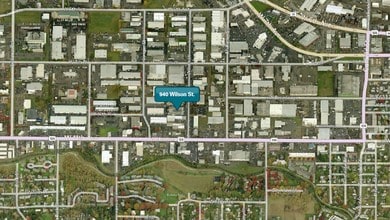 940 Wilson St, Eugene, OR - Aerial map view