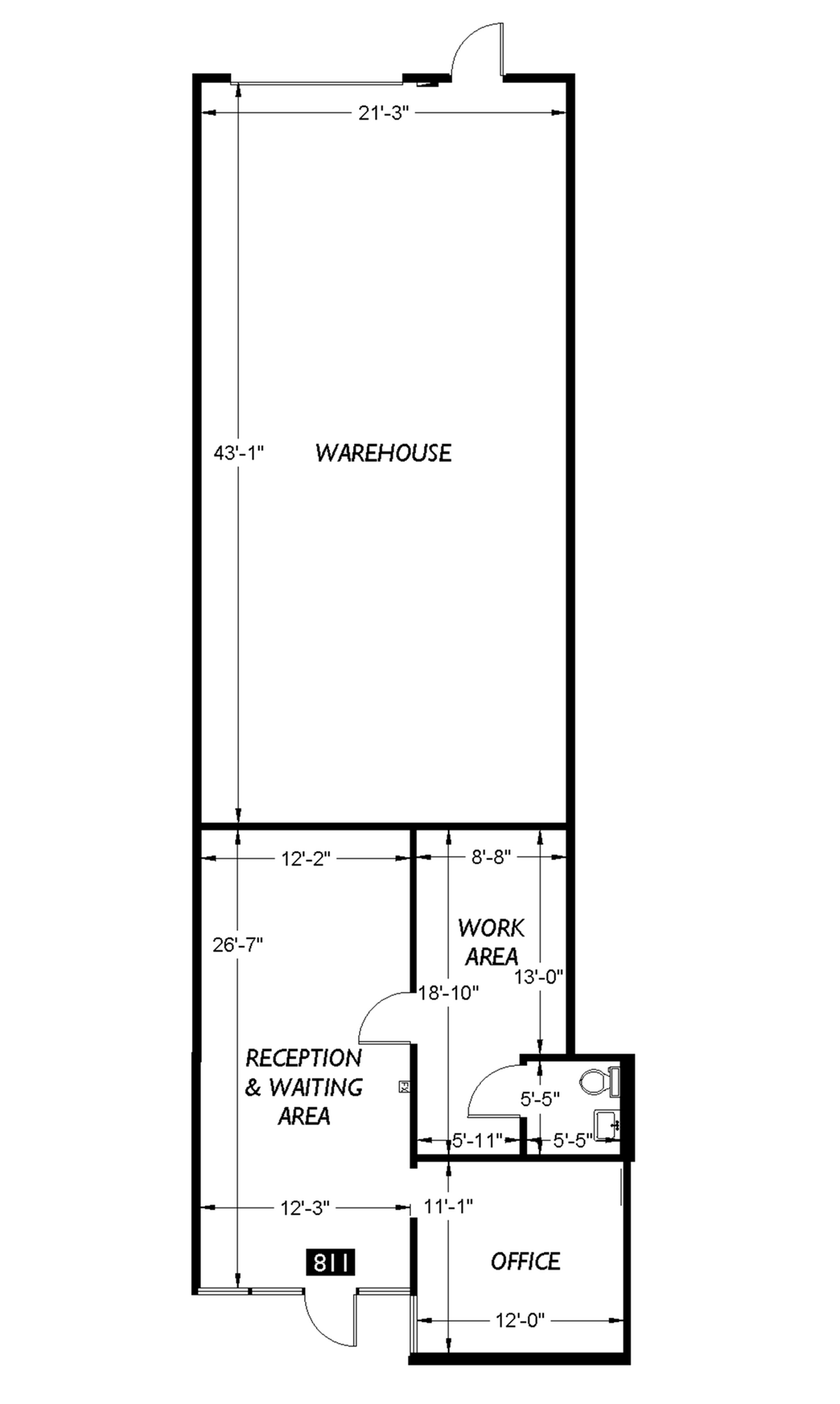 679-699 Strander Blvd, Tukwila, WA for lease Floor Plan- Image 1 of 1