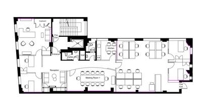 14 Berkeley St, London for lease Floor Plan- Image 1 of 5