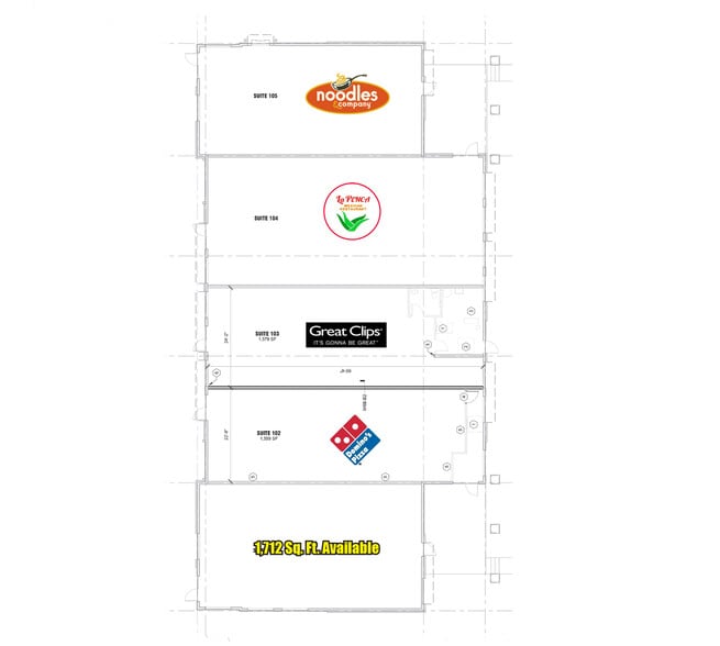 611 Hometown Cir, Verona, WI for lease - Site Plan - Image 1 of 5