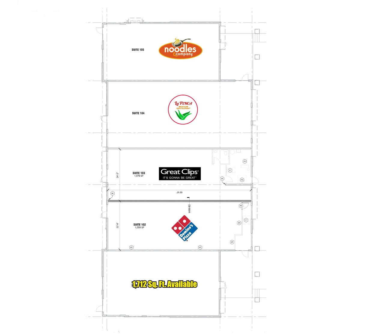 611 Hometown Cir, Verona, WI for lease Site Plan- Image 1 of 6