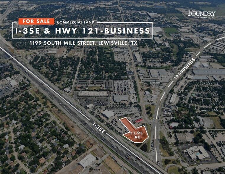 1199 S Mill St, Lewisville, TX for sale - Building Photo - Image 1 of 4