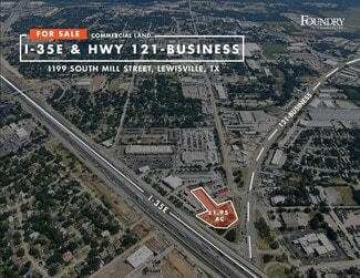 More details for 1199 S Mill St, Lewisville, TX - Land for Sale
