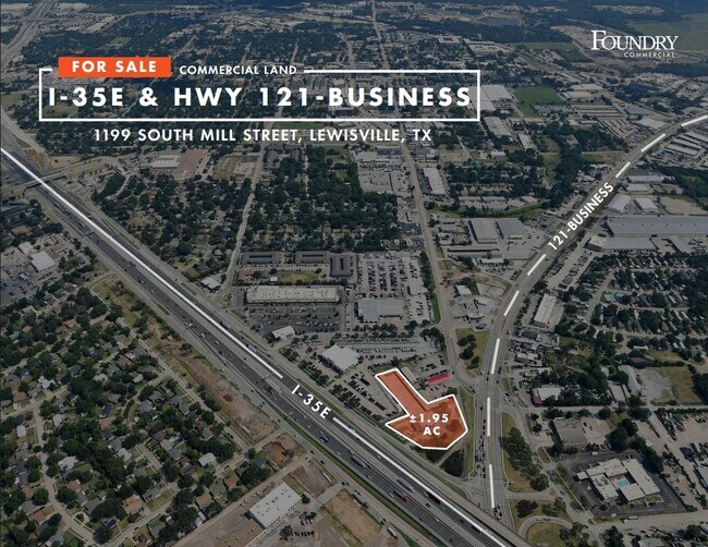 Plus de détails pour 1199 S Mill St, Lewisville, TX - Services hôteliers à vendre