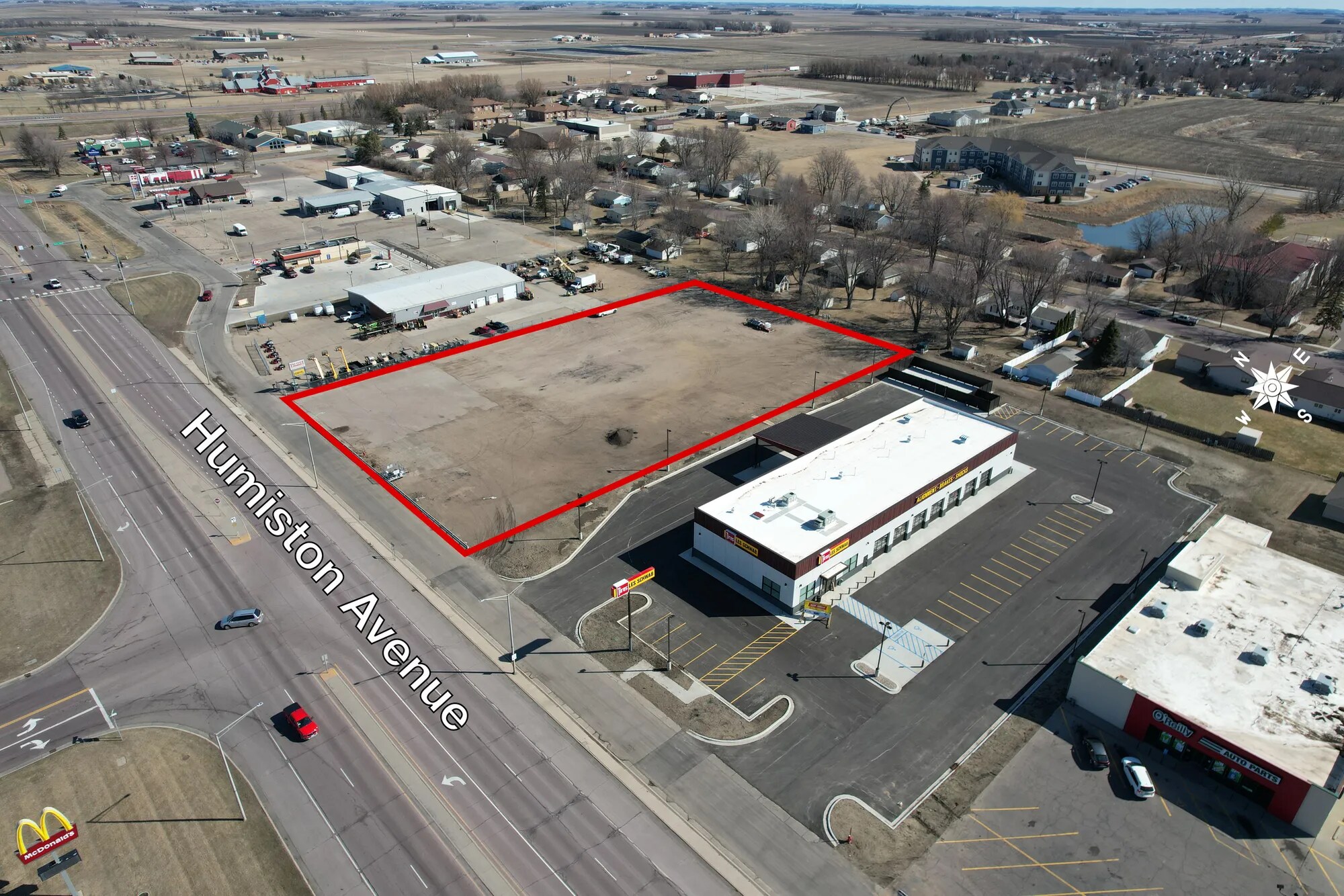 000 N Humiston Ave, Worthington, MN à vendre Aérien- Image 1 de 9