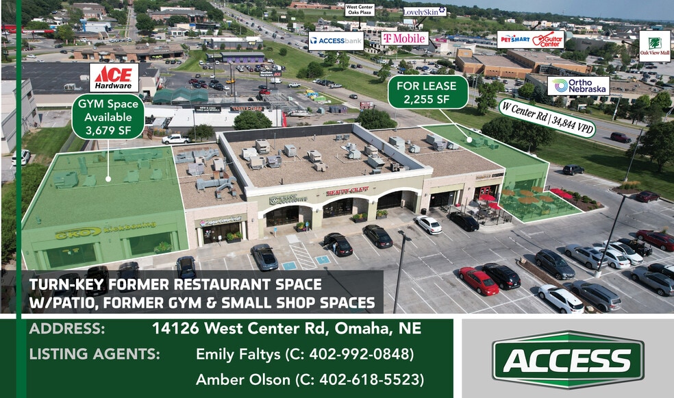 14126 W Center Rd, Omaha, NE for lease - Building Photo - Image 1 of 9